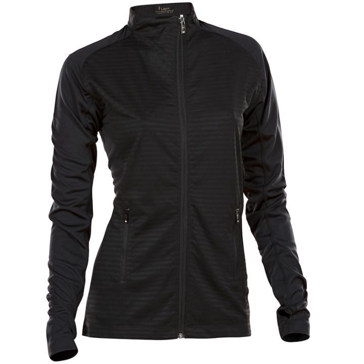 Women's Nancy Lopez Quake Thumb Hole Golf Jacket, Size: Large, Black