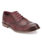 Xray Cabaletta Men's Wingtip Dress Shoes, Size: 11, Dark Red