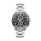 Seiko Men's Prospex Stainless Steel Solar Chronograph Watch, Silver