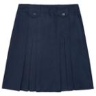 Girls 4-20 & Plus Size French Toast School Uniform Triple Pleated Skirt, Girl's, Size: 4, Blue (navy)