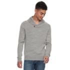 Men's Urban Pipeline&reg; Shawl Collar Sweater, Size: Large, Med Grey