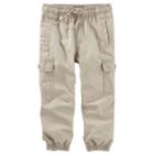 Boys 4-8 Oshkosh B'gosh&reg; Cargo Jogger Pants, Boy's, Size: 8, Brown