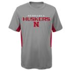 Boys 8-20 Nebraska Cornhuskers Mainframe Performance Tee, Size: M 10-12, Grey