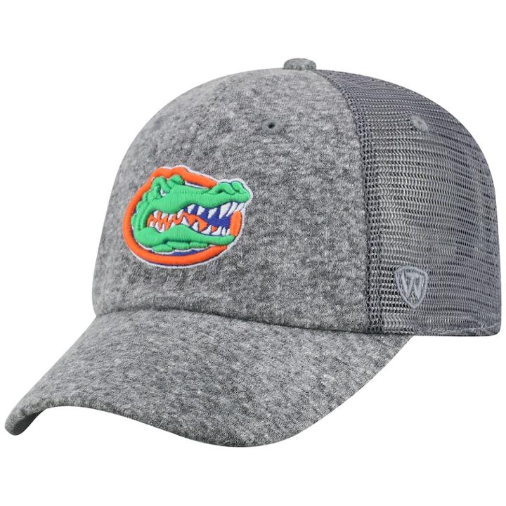 Adult Top Of The World Florida Gators Fragment Adjustable Cap, Men's, Med Grey