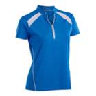 Plus Size Nancy Lopez Sporty Short Sleeve Golf Polo, Women's, Size: 3xl, Brt Blue
