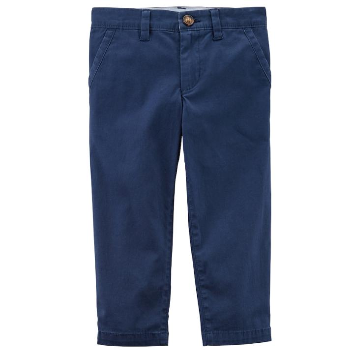 Boys 4-8 Carter's Khaki Pants, Size: 7, Blue