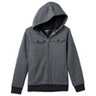 Boys 8-20 Tony Hawk Sherpa-lined Military Hoodie, Boy's, Size: Medium, Light Grey