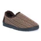 Muk Luks Men's John Slide Slippers, Size: Medium, Med Brown