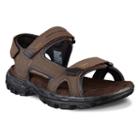 Skechers Relaxed Fit Gander Louden Men's Sport Sandals, Size: 13, Dark Brown