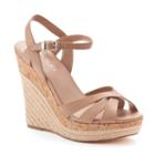 Style Charles By Charles David Adel Women's Espadrille Wedge Sandals, Girl's, Size: 8.5, Beig/green (beig/khaki)