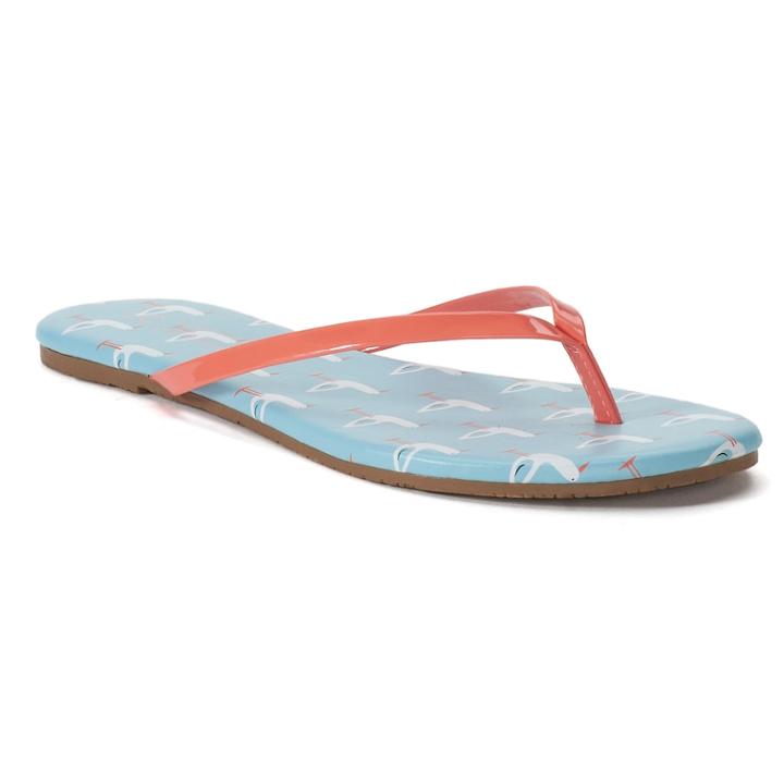 Lc Lauren Conrad Pixii Women's Flip Flops, Size: 6, White