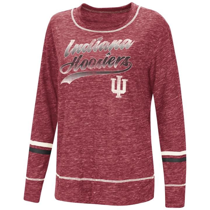 Women's Indiana Hoosiers Giant Dreams Tee, Size: Medium, Dark Red