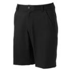 Big & Tall Fila Sport Golf&reg; Backspin Performance Flat-front Shorts, Men's, Size: 56, Black