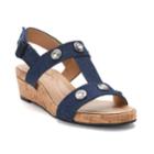 Soft Style By Hush Puppies Oralee Women's Sandals, Size: 5.5 Med, Blue