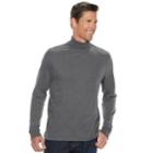 Men's Croft & Barrow&reg; Classic-fit Easy-care Interlock Turtleneck, Size: Medium, Dark Grey