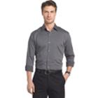 Big & Tall Van Heusen Regular-fit Striped Sateen Button-down Shirt, Men's, Size: Xl Tall, Grey Other