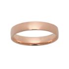 10k Rose Gold Wedding Band, Adult Unisex, Size: 6, Pink