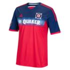 Men's Adidas Chicago Fire Wordmark Mls Jersey, Size: Large, Blue (navy)