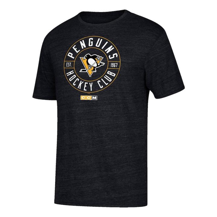 Men's Ccm Pittsburgh Penguins Wheelhouse Tee, Size: Xl, Black