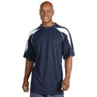 Big & Tall Russell Athletic Dri-power Raglan Tee, Men's, Size: 4xlt, Blue