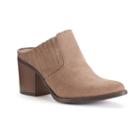 Candie's&reg; Women's Pointed Toe Mules, Girl's, Size: 7, Lt Beige