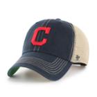 Adult '47 Brand Cleveland Indians Trawler Clean Up Hat, Men's, Blue (navy)