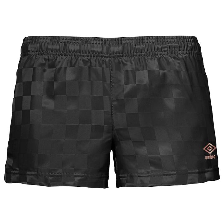 Women's Umbro Checkboard Shorts, Size: Xl, Black