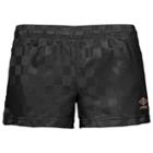 Women's Umbro Checkboard Shorts, Size: Xl, Black