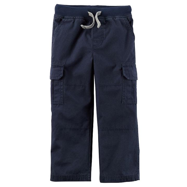 Boys 4-8 Carter's Cargo Pants, Size: 8, Blue
