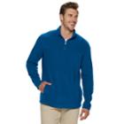Big & Tall Croft & Barrow&reg; Classic-fit Extra-soft Arctic Fleece Quarter-zip Pullover, Men's, Size: 4xb, Dark Blue