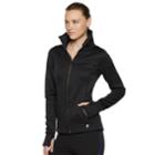 Women's Fila Sport&reg; Fleece Thumb Hole Jacket, Size: Medium, Black