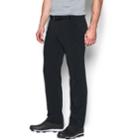 Men's Under Armour Tech Straight-fit Performance Golf Pants, Size: 38x30, Black