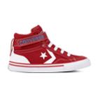 Kid's Converse Cons Pro Blaze Strap High Top Sneakers, Size: 4, Light Pink