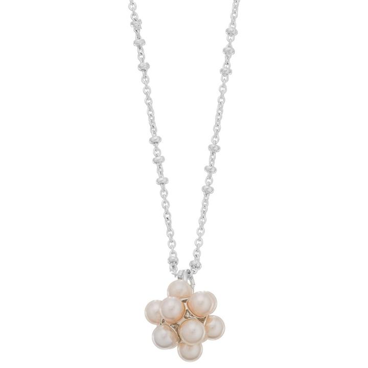 Lc Lauren Conrad Simulated Pearl Cluster Necklace, Women's, White