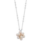 Lc Lauren Conrad Simulated Pearl Cluster Necklace, Women's, White