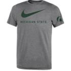 Boys 8-20 Nike Michigan State Spartans Legend Dna Tee, Size: L 14-16, Grey