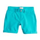 Girls 7-16 & Plus Size So&reg; Rolled Cuff Midi Shorts, Size: 14, Med Green