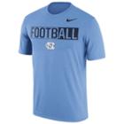 Men's Nike North Carolina Tar Heels Dri-fit Football Tee, Size: Large, Multicolor