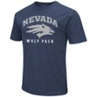 Men's Campus Heritage Nevada Wolf Pack Graphic Tee, Size: Large, Blue (navy)