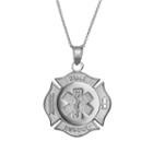 Insignia Collection Sterling Silver Maltese Cross And Star Of Life Pendant Necklace, Women's, Size: 18, Grey