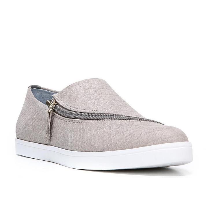 Dr. Scholl's Repeat Zip Women's Sneakers, Size: Medium (9.5), Dark Grey