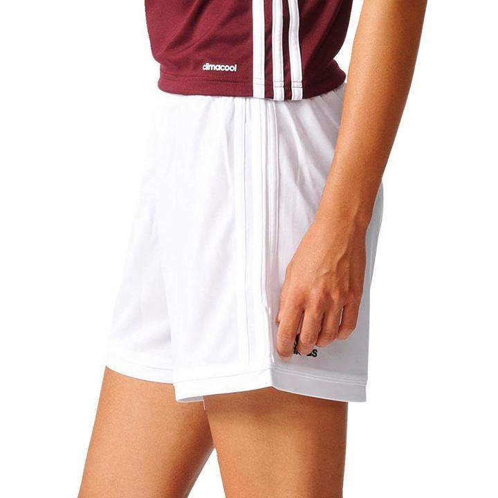 Women's Adidas Squadra 17 Soccer Shorts, Size: Large, White