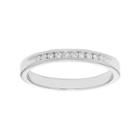 14k Gold 1/10 Carat T.w. Diamond Anniversary Ring, Women's, Size: 5.50, White