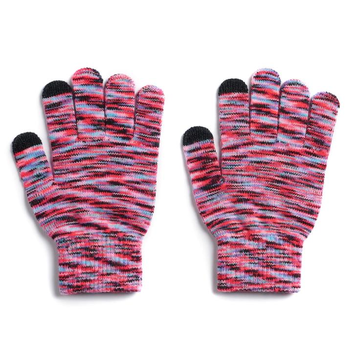Women's So&reg; Space-dye Tech Knit Gloves, Pastel Combo