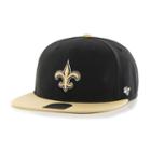 Youth '47 Brand New Orleans Saints Lil' Shot Adjustable Cap, Boy's, Black