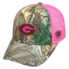 Adult Top Of The World Georgia Bulldogs Sneak Realtree Snapback Cap, Women's, Green Oth