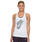 Women's Nike Dri-fit Running Tank Top, Size: Xs, White