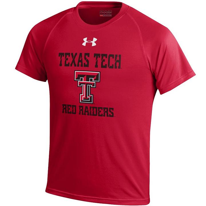 Boys 8-20 Under Armour Texas Tech Red Raiders Tech Tee, Size: M 10-12