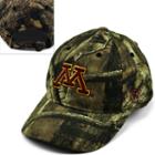 Adult Top Of The World Minnesota Golden Gophers Resistance Mossy Oak Camouflage Adjustable Cap, Green Oth