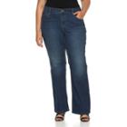 Plus Size Apt. 9&reg; Modern Fit Embellished Bootcut Jeans, Women's, Size: 22 W, Black